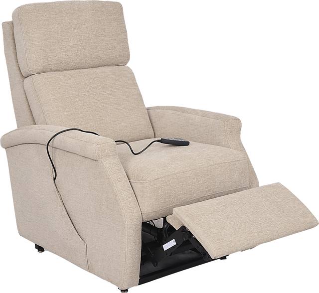 Warrington Beige Dual Power Recliner - Thumbnail - Image 4