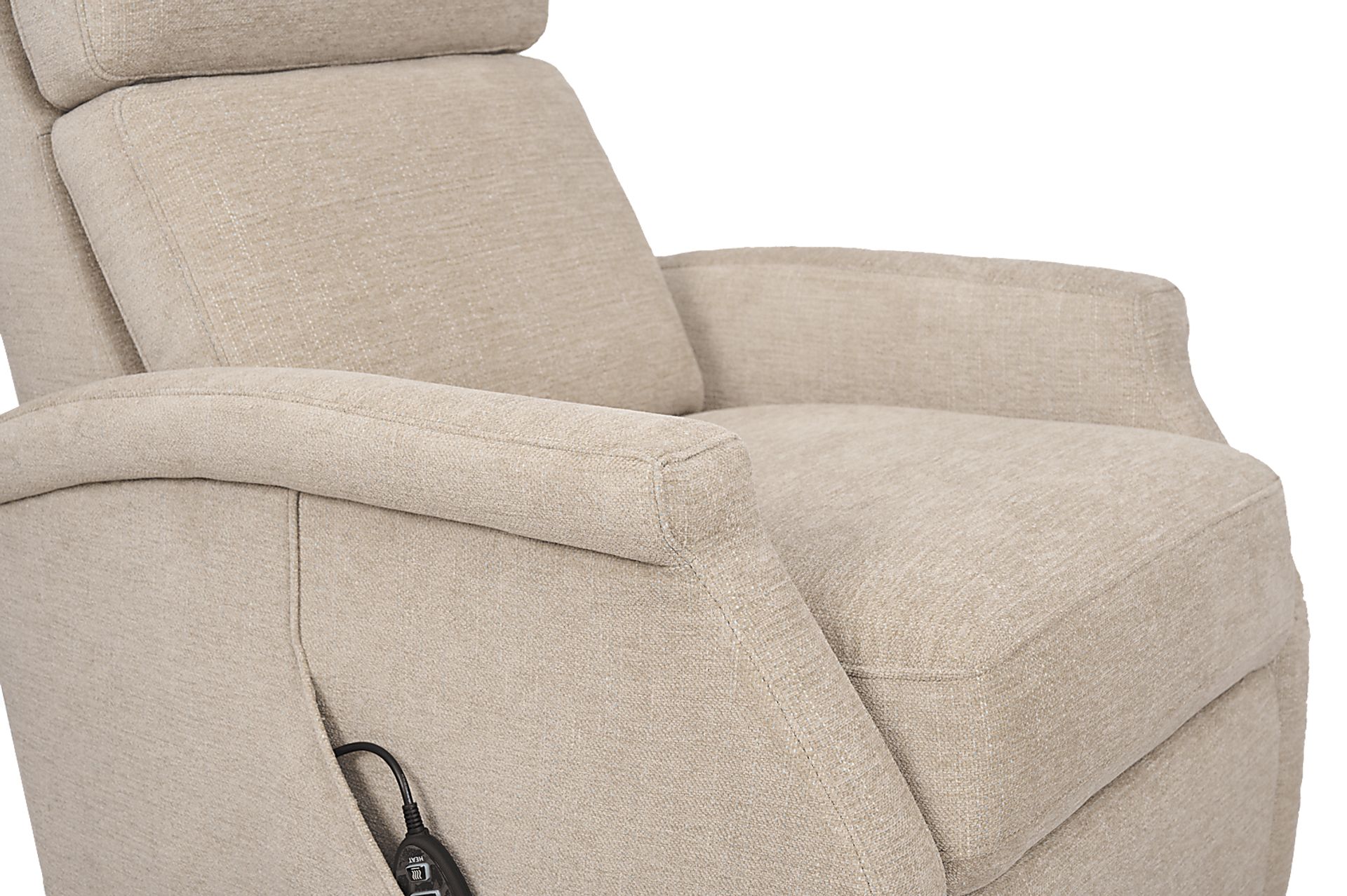 Warrington Beige Dual Power Recliner - Image 8