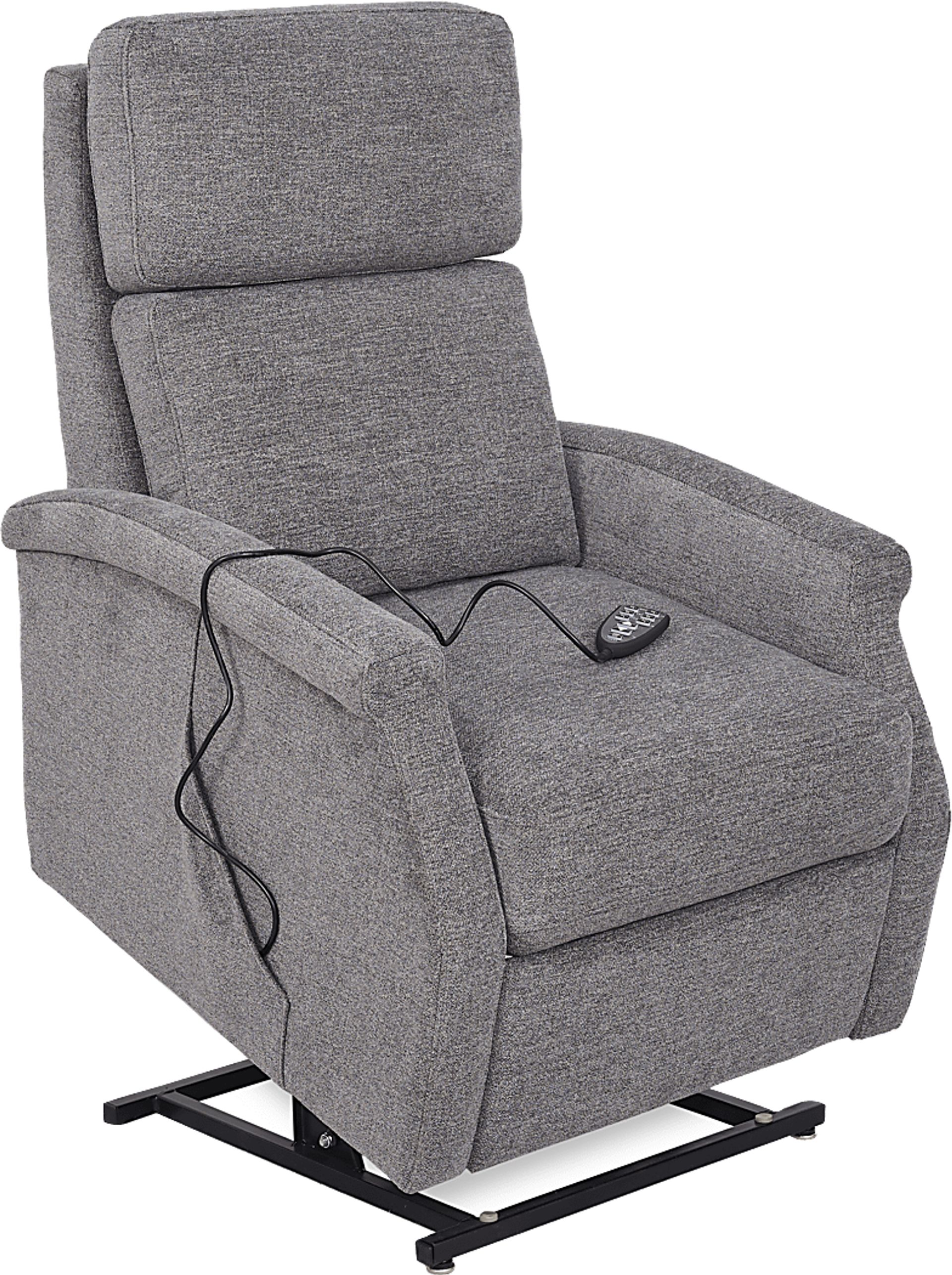 Warrington Gray Dual Power Recliner - Image 3