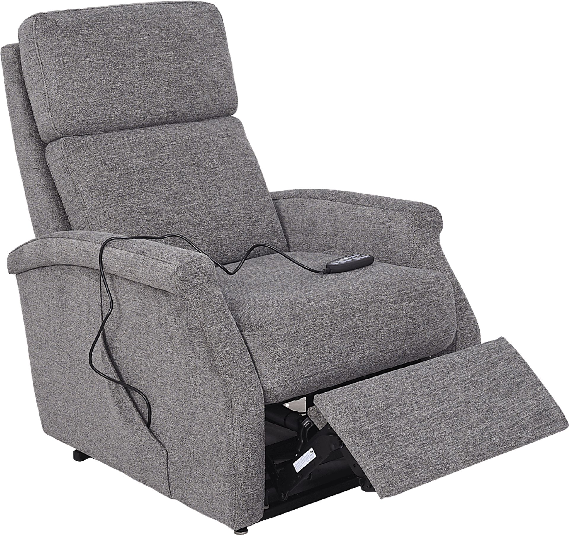 Warrington Gray Dual Power Recliner - Image 4
