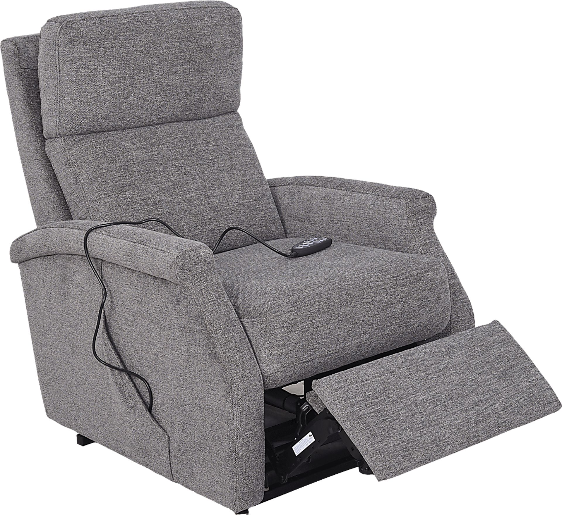 Warrington Gray Dual Power Recliner - Image 5