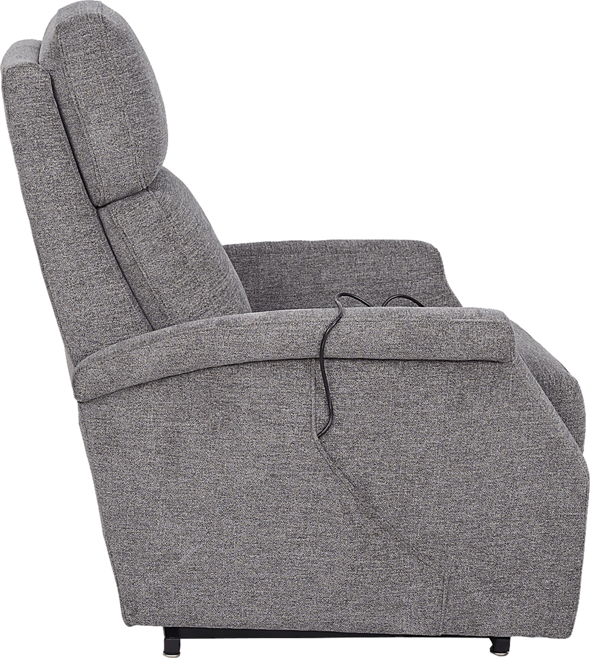Warrington Gray Dual Power Recliner - Image 7