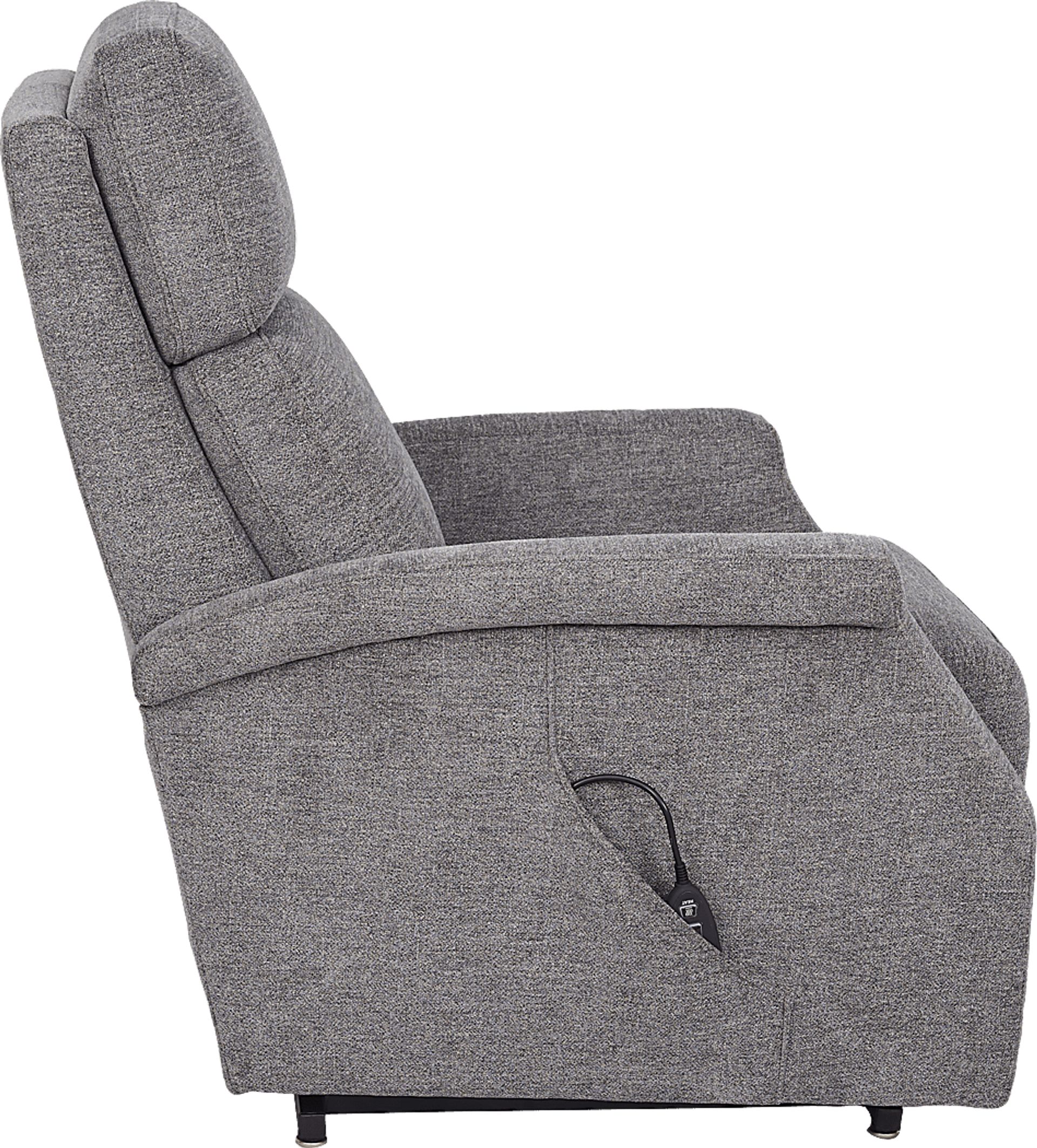 Warrington Gray Dual Power Recliner - Image 8