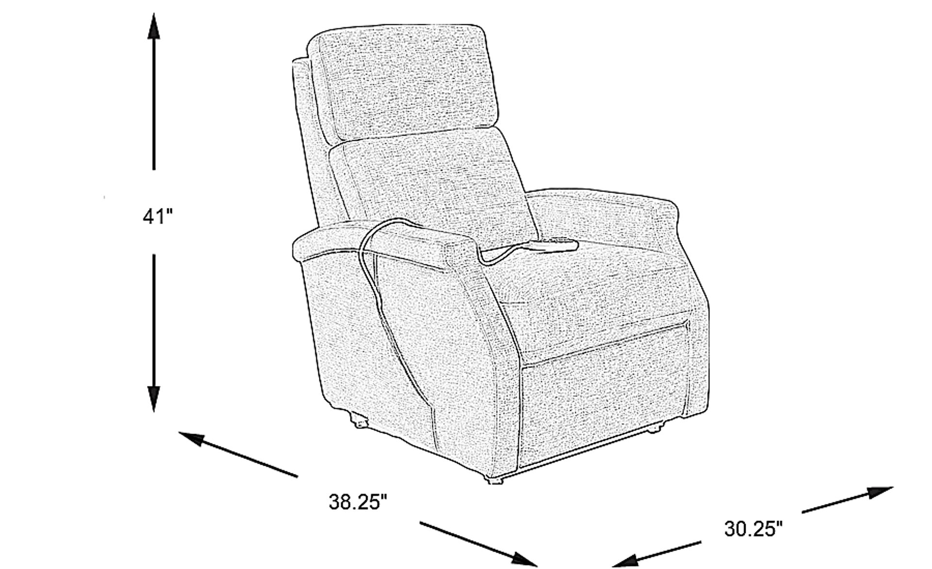 Dimension Image. Please refer to the Dimension Tab on this page for dimension details.