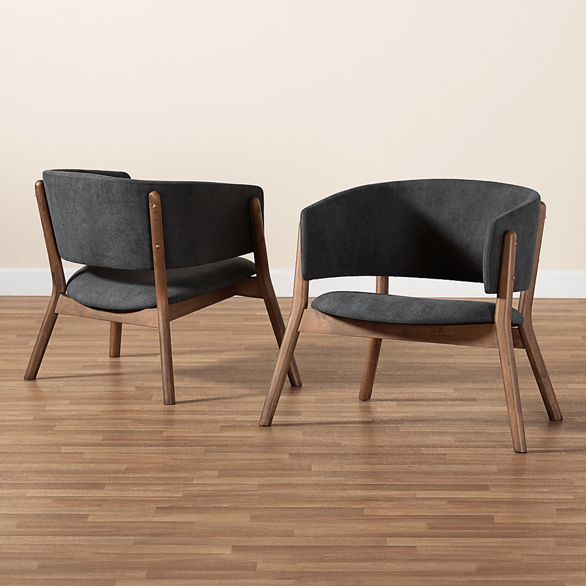 Warsoff Dark Gray Accent Chair, Set of 2 - Image 6