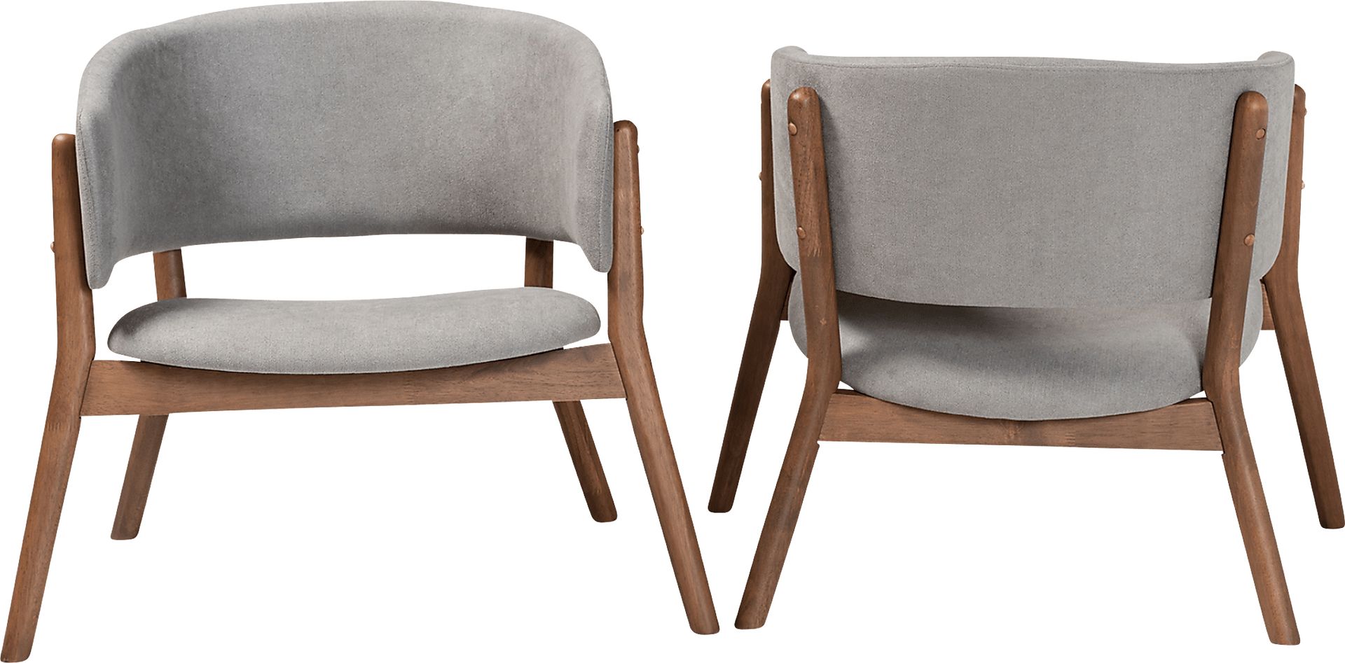 Warsoff Gray Accent Chair, Set of 2 - Image 2
