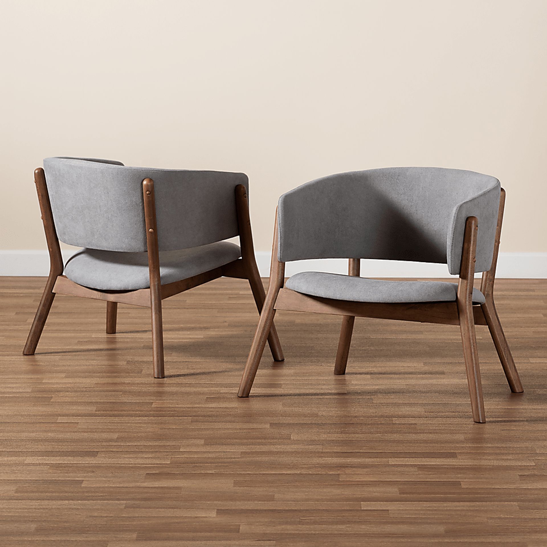 Warsoff Gray Accent Chair, Set of 2 - Image 6