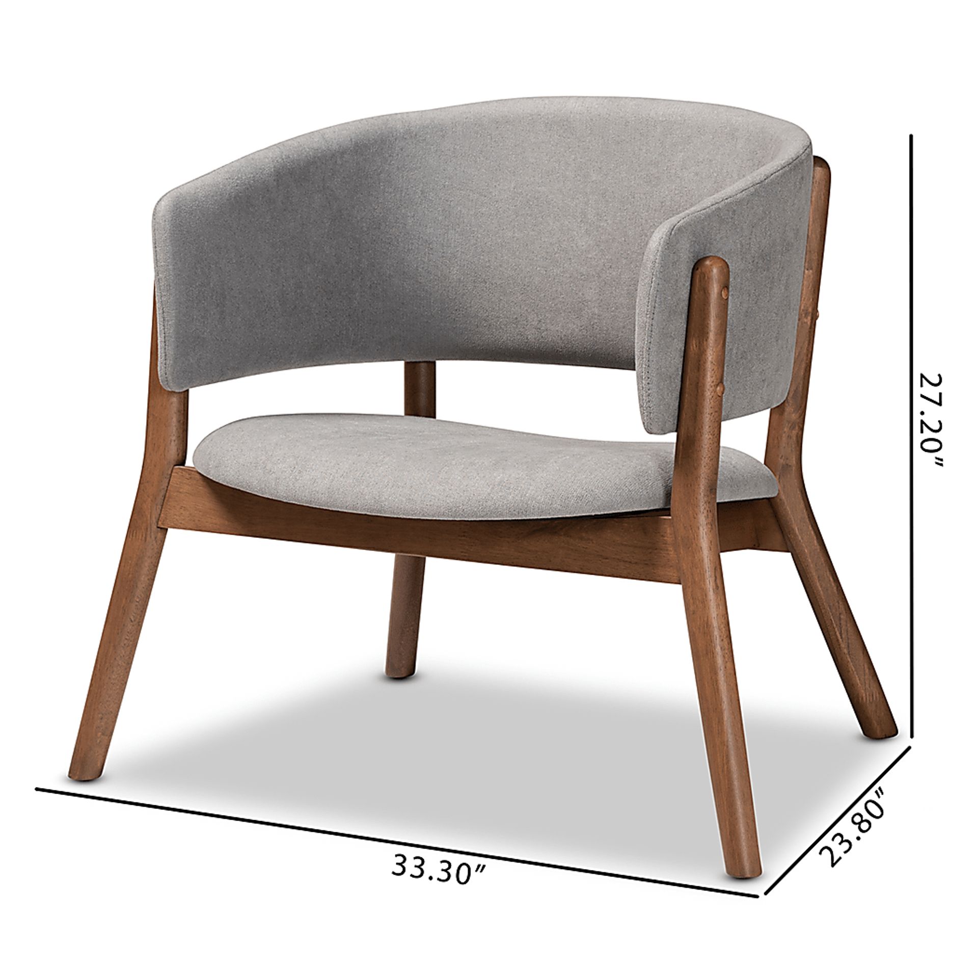 Warsoff Gray Accent Chair, Set of 2 - Image 8