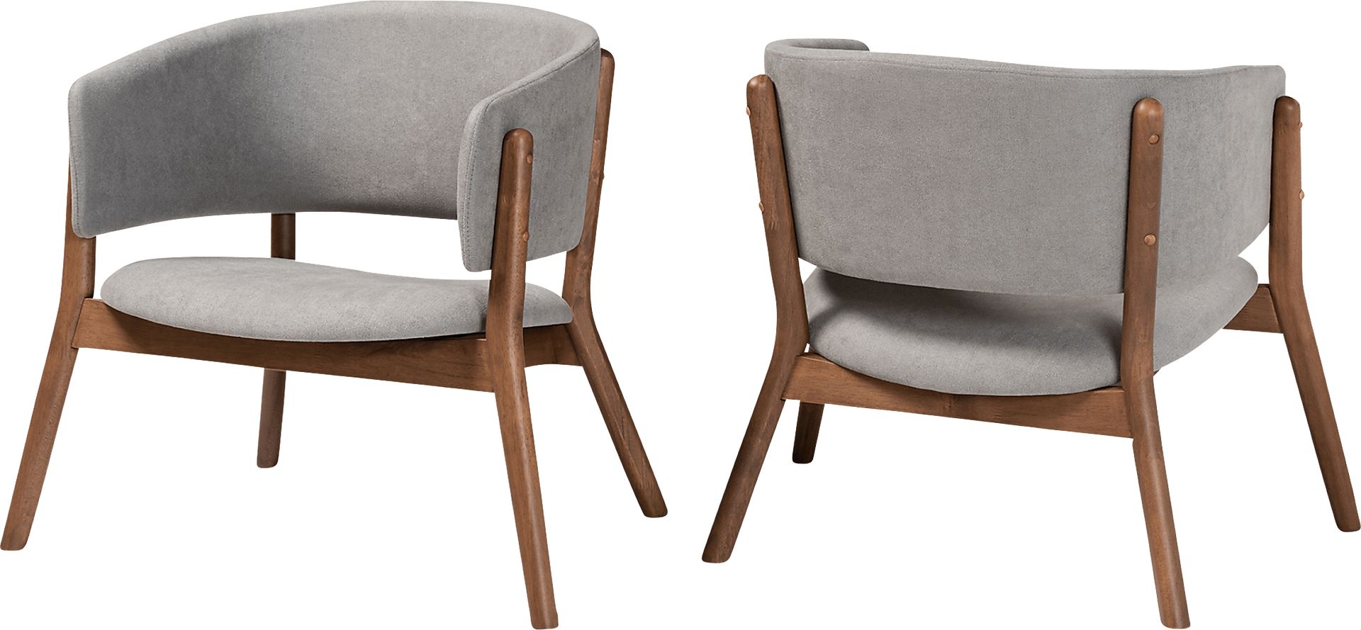 Warsoff Gray Accent Chair, Set of 2 - Image 1