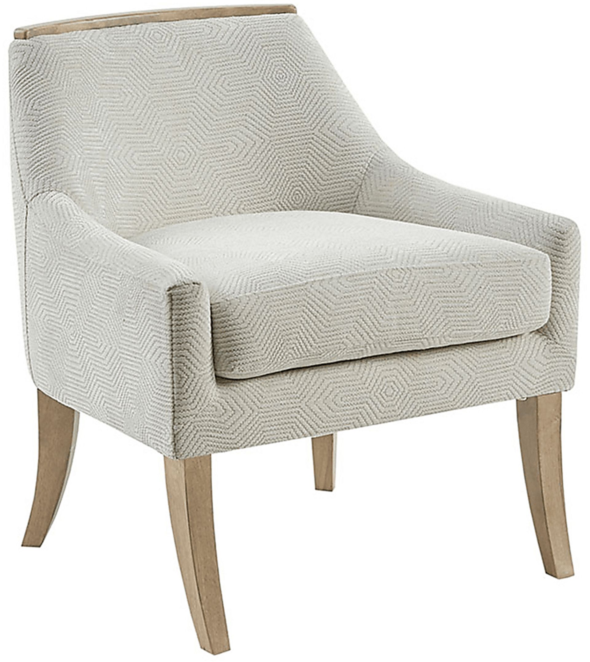 Warsoff Ivory Accent Chair - Image 4