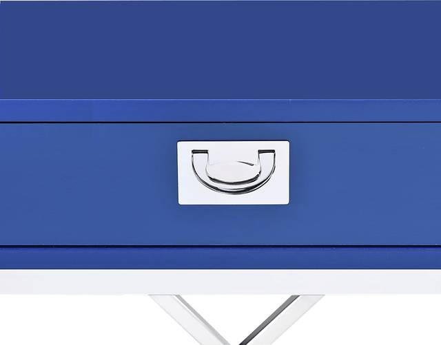Wartelle Blue Accent Table - Thumbnail - Image 3