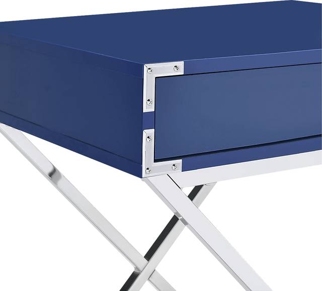 Wartelle Blue Accent Table - Thumbnail - Image 5