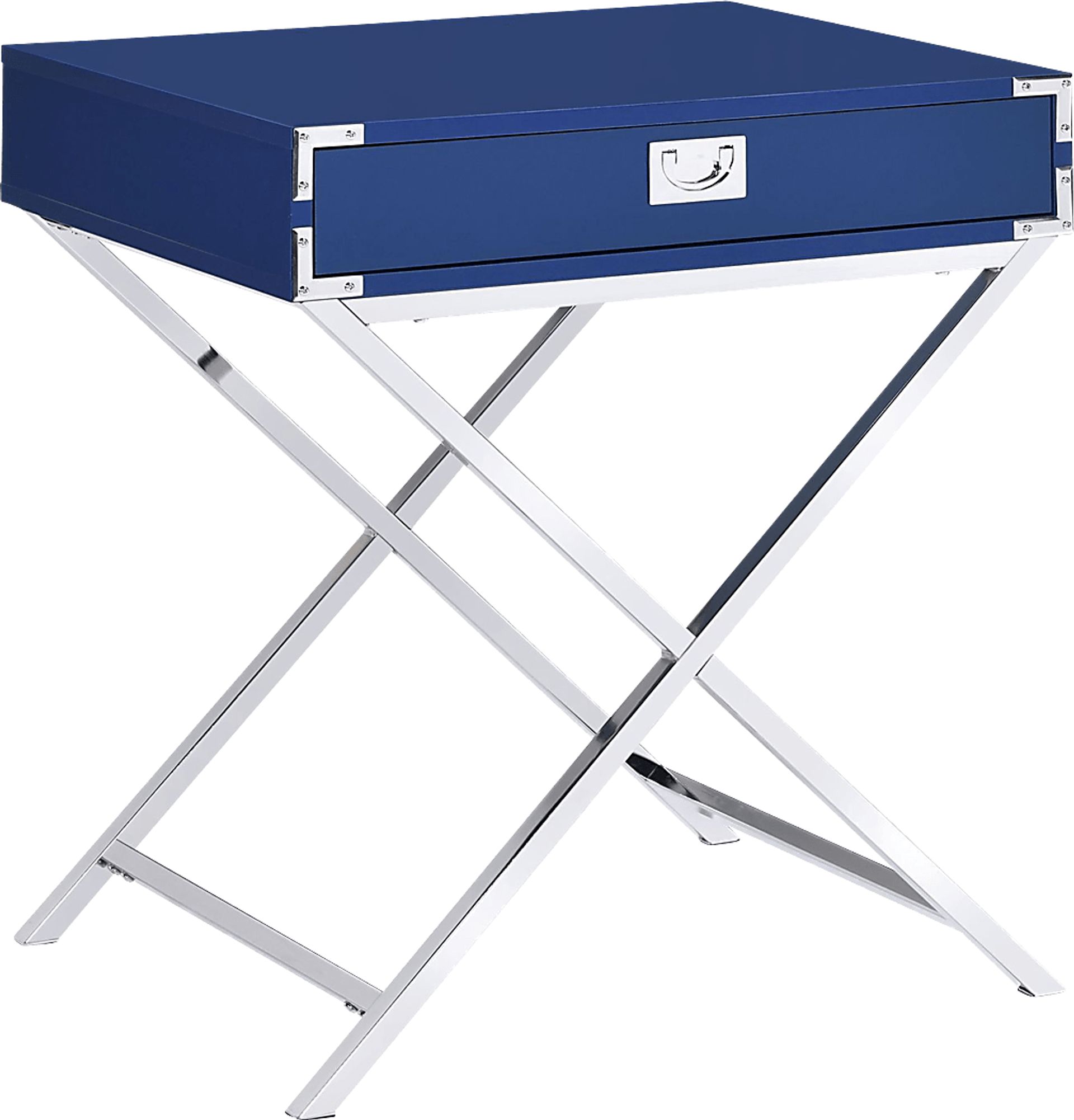 Wartelle Blue Accent Table - Image 1