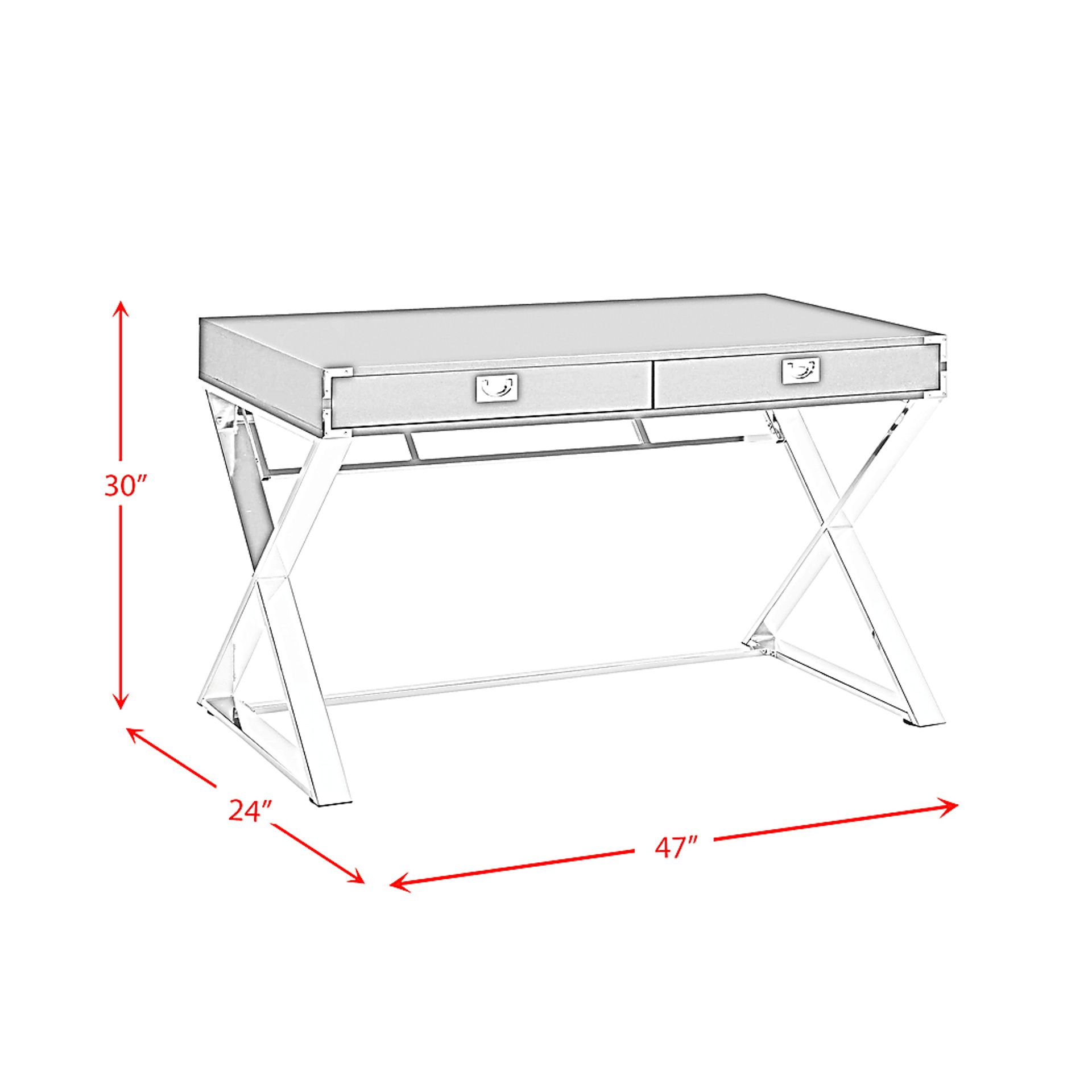 Wartelle Blue Desk - Image 9