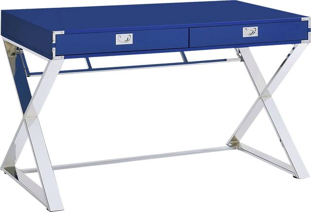 Wartelle Blue Desk - Thumbnail - Image 1