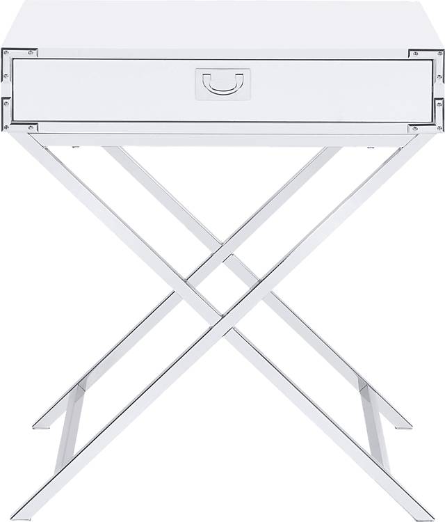 Wartelle White Accent Table - Thumbnail - Image 2