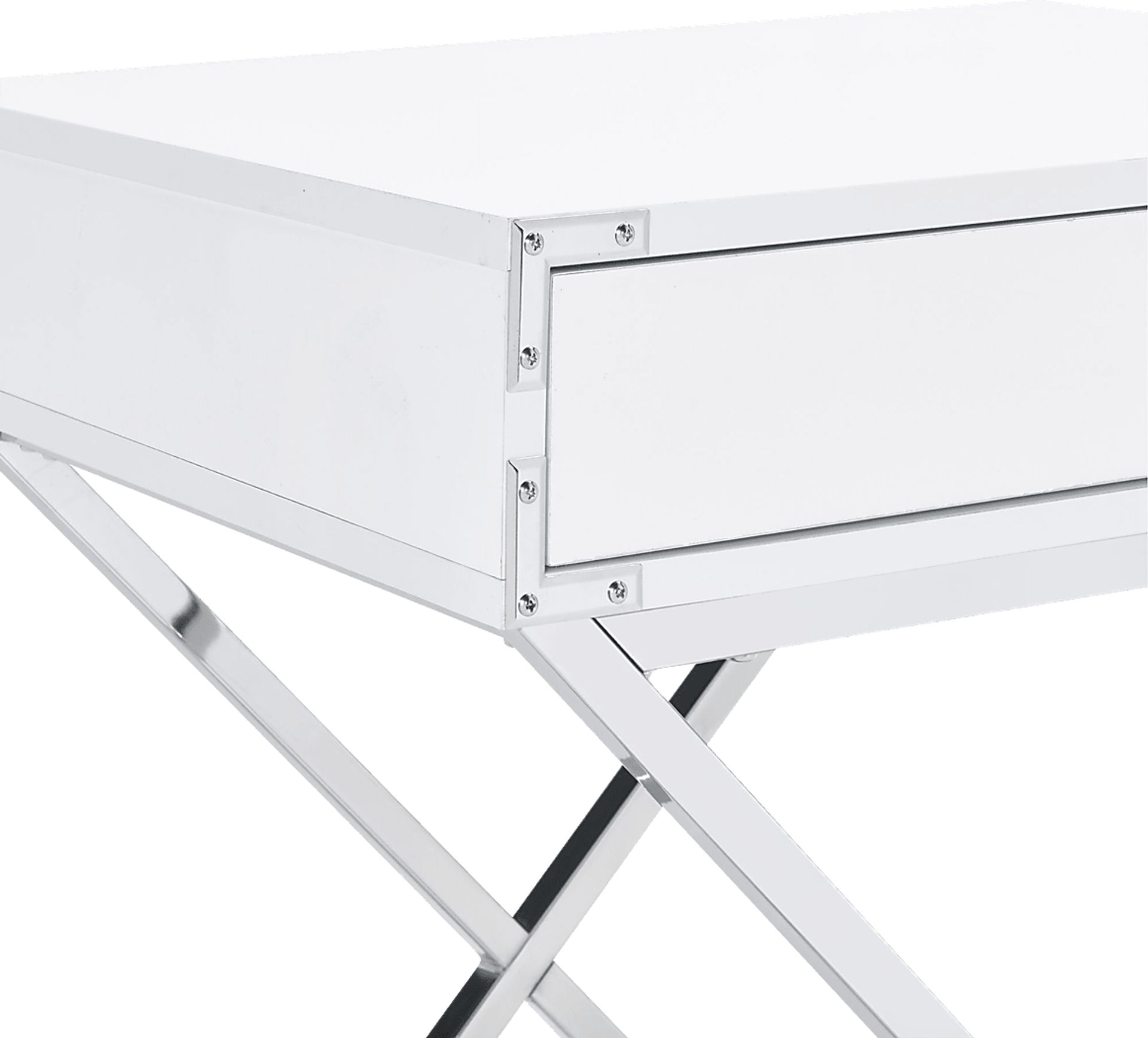 Wartelle White Accent Table - Image 4