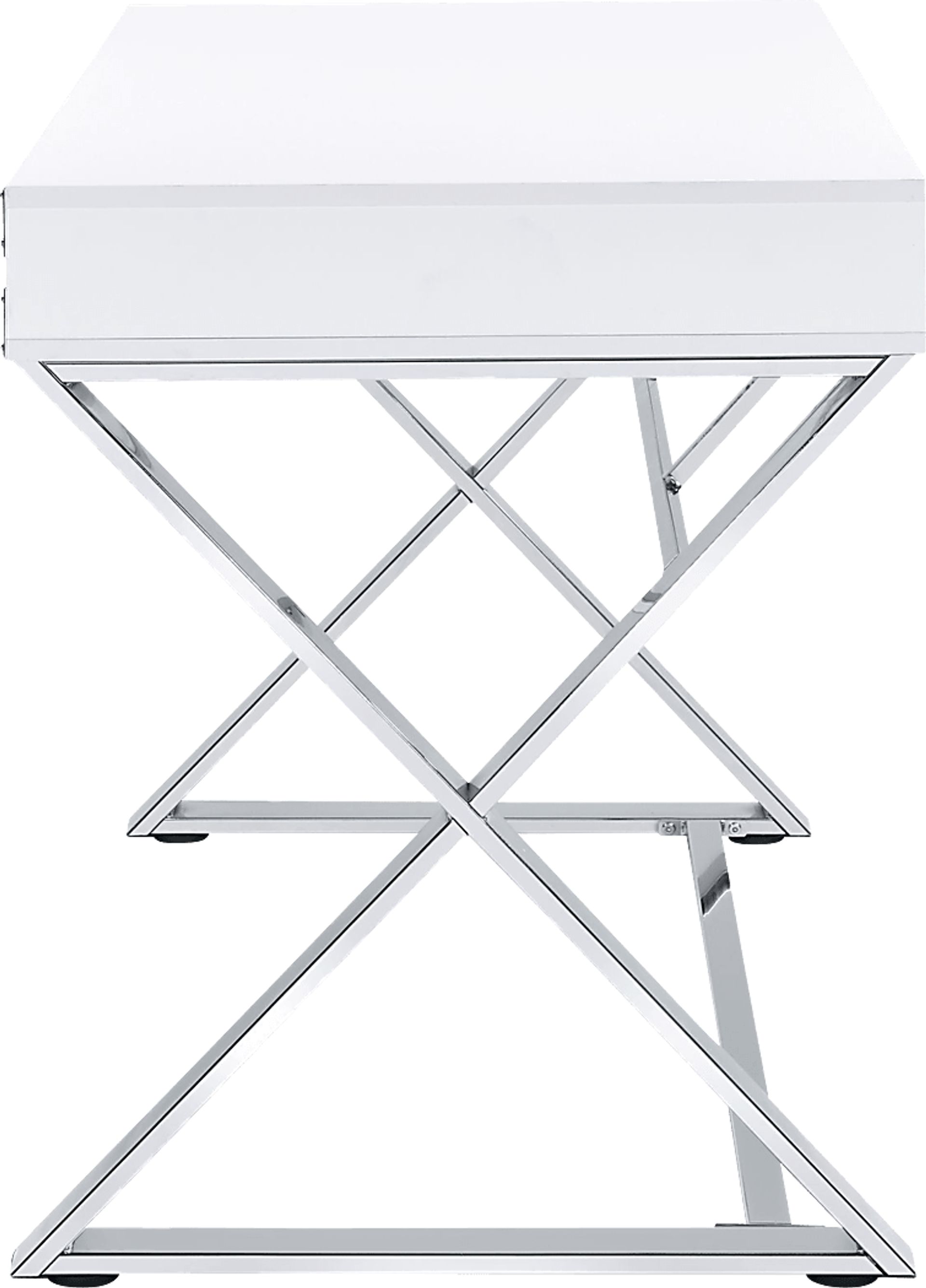Wartelle White Desk - Image 4
