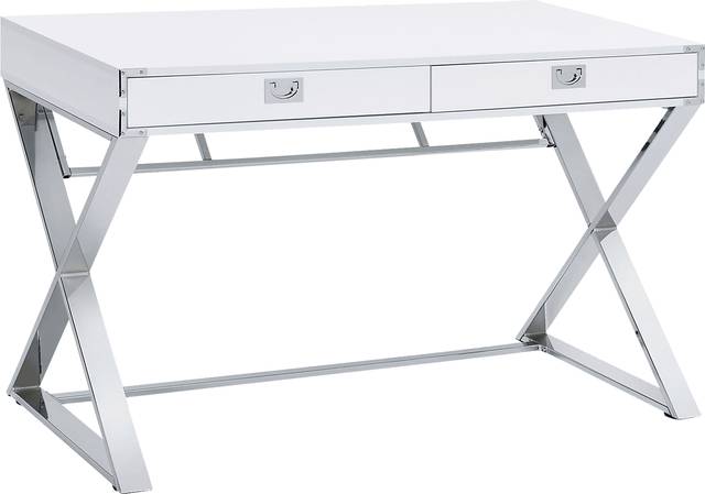Wartelle White Desk - Thumbnail - Image 1