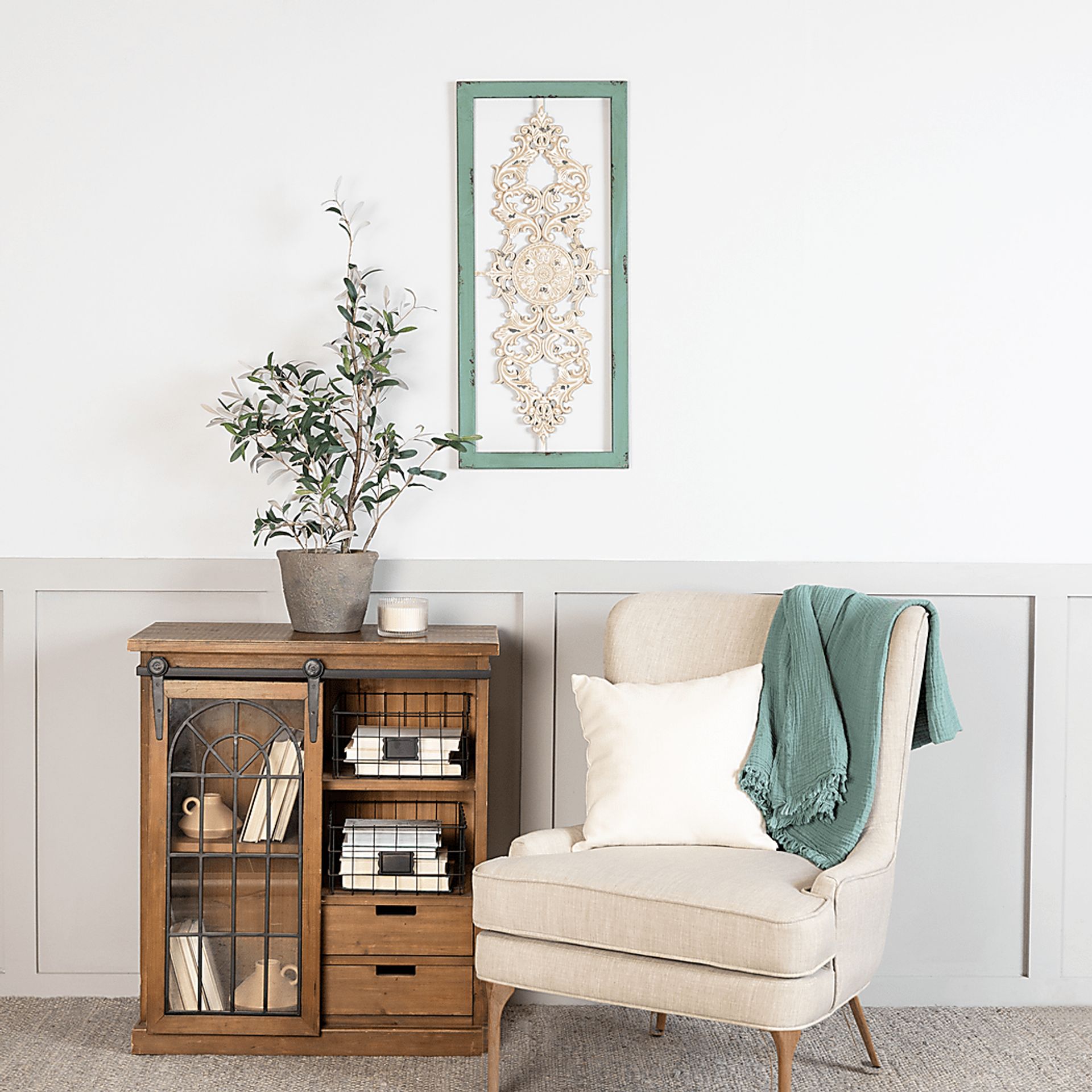 Warwana Teal Wall Decor - Image 6