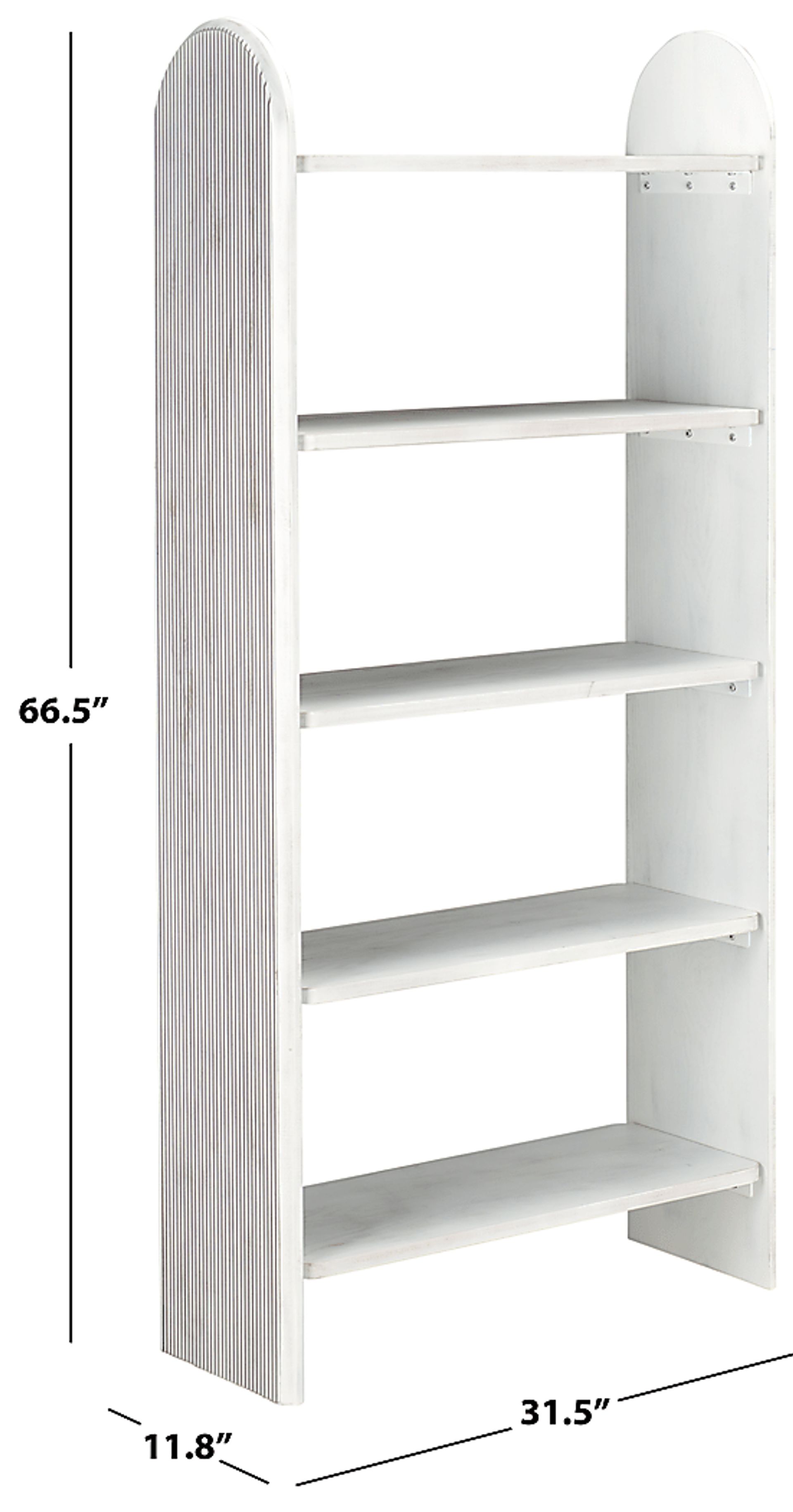 Wasader White Etagere - Image 2