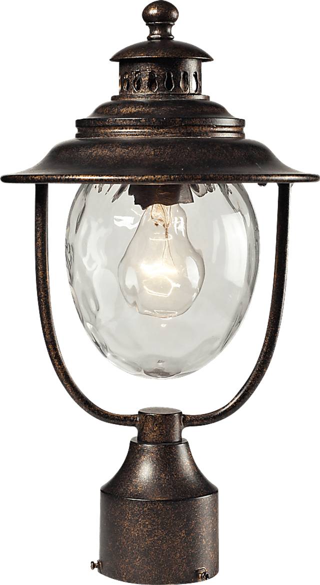 Wasbee Brown Outdoor Wall Sconce - Thumbnail - Image 1