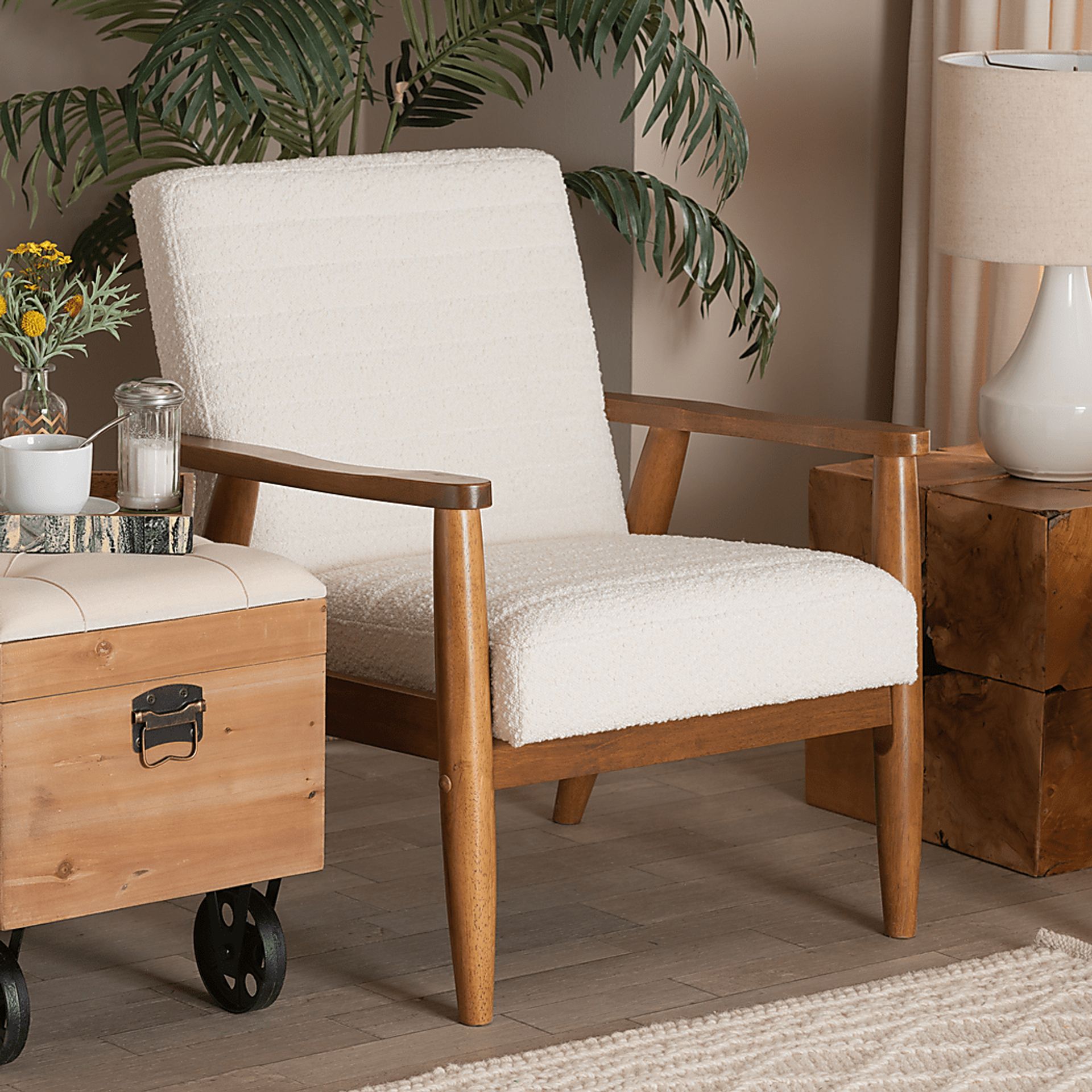 Washakie Walnut Accent Chair - Image 2