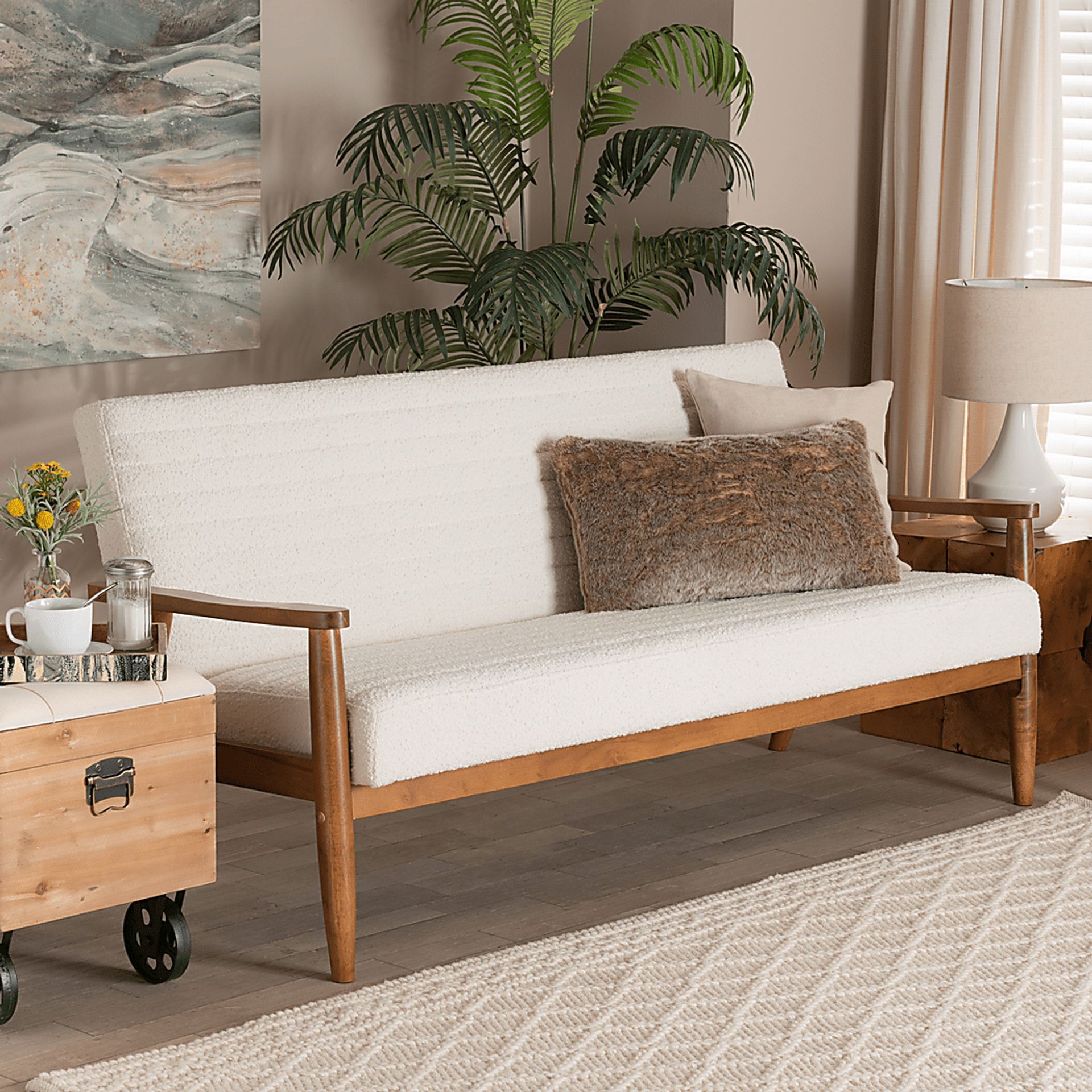 Washakie Walnut Sofa - Image 2