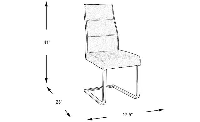 Dimension Image. Please refer to the Dimension Tab on this page for dimension details.