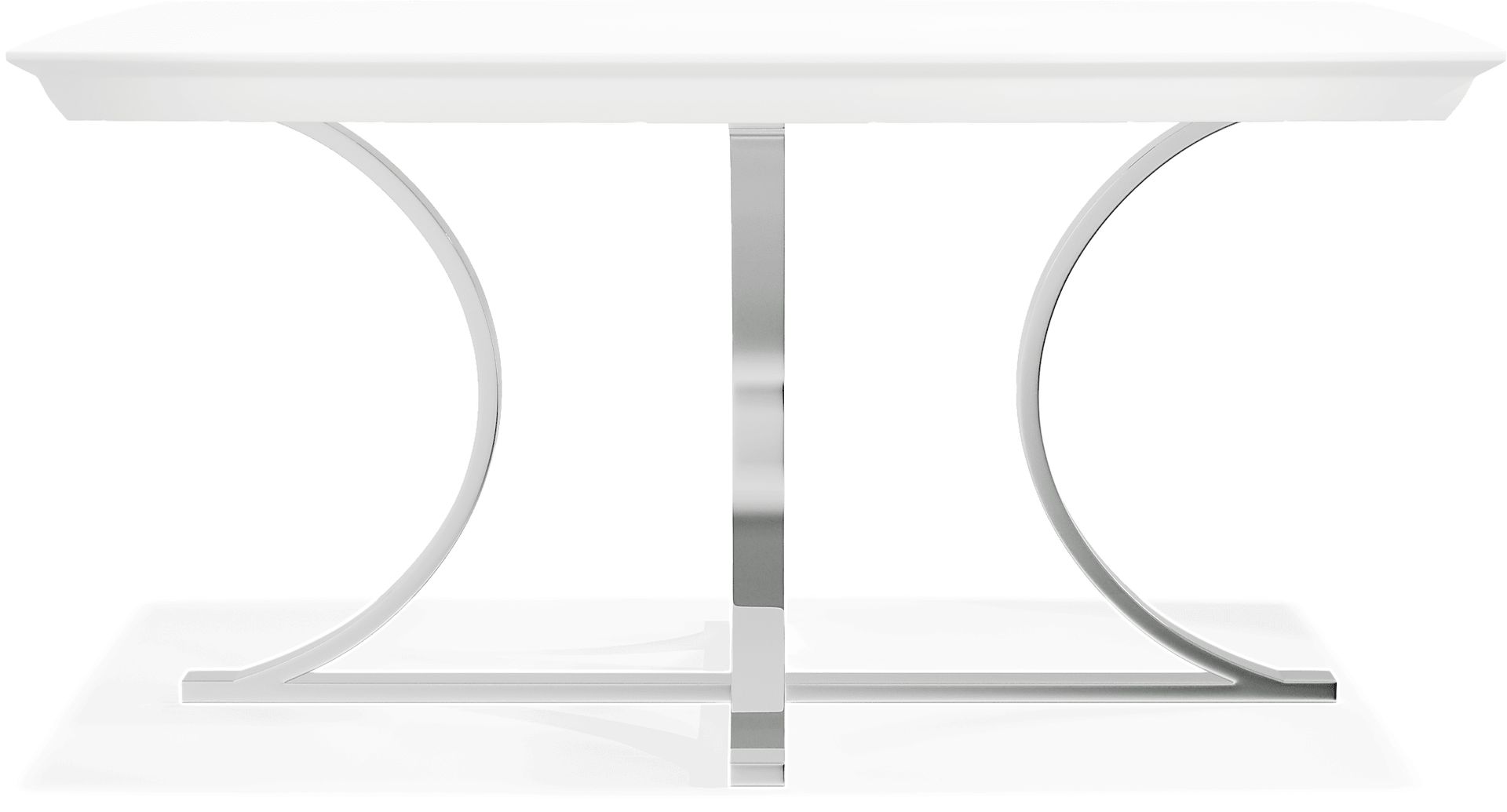 Washington Square White Dining Table - Image 3