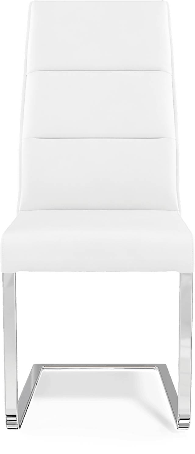 Washington Square White Side Chair - Thumbnail - Image 2