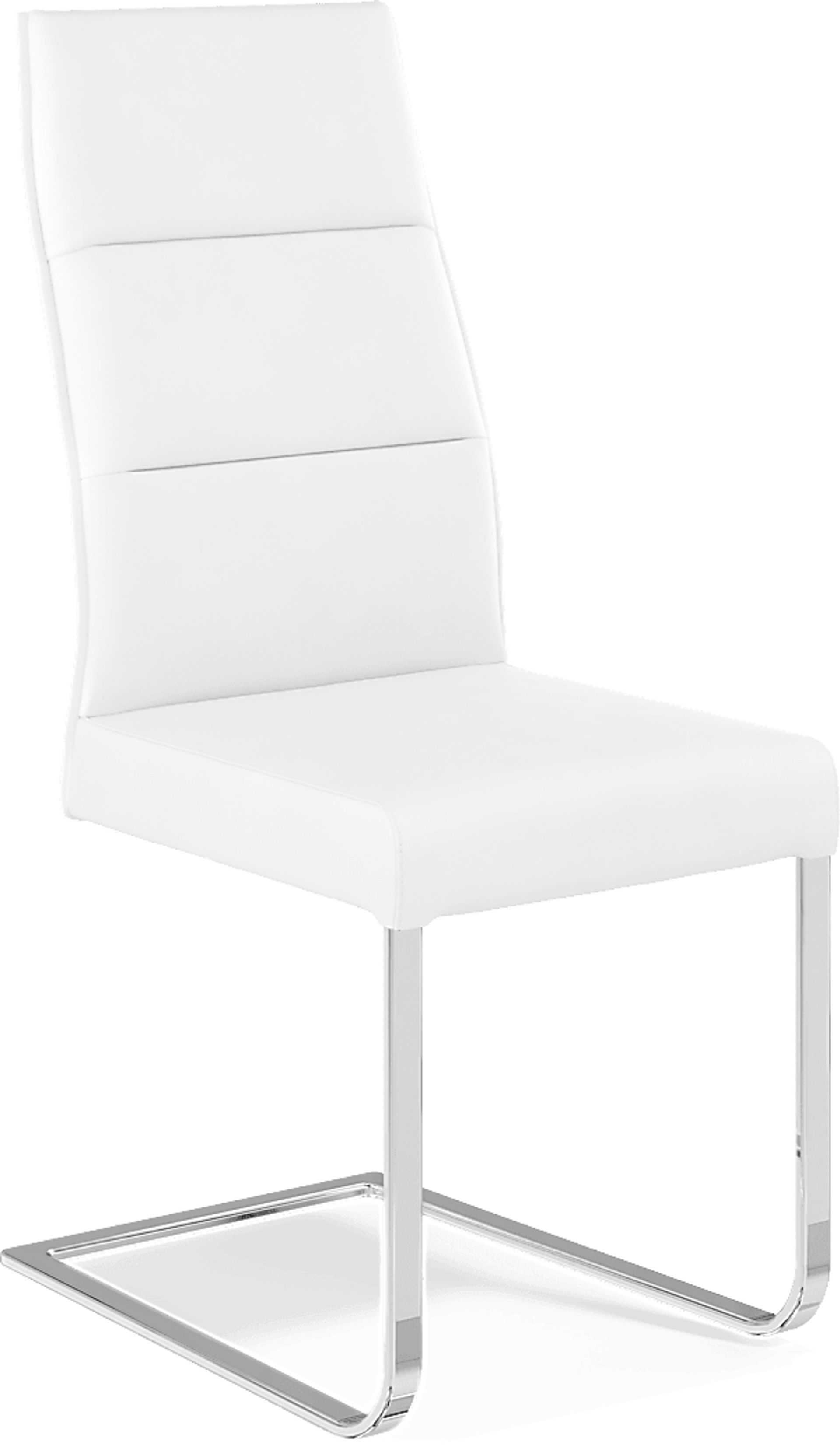 Washington Square White Side Chair - Image 1