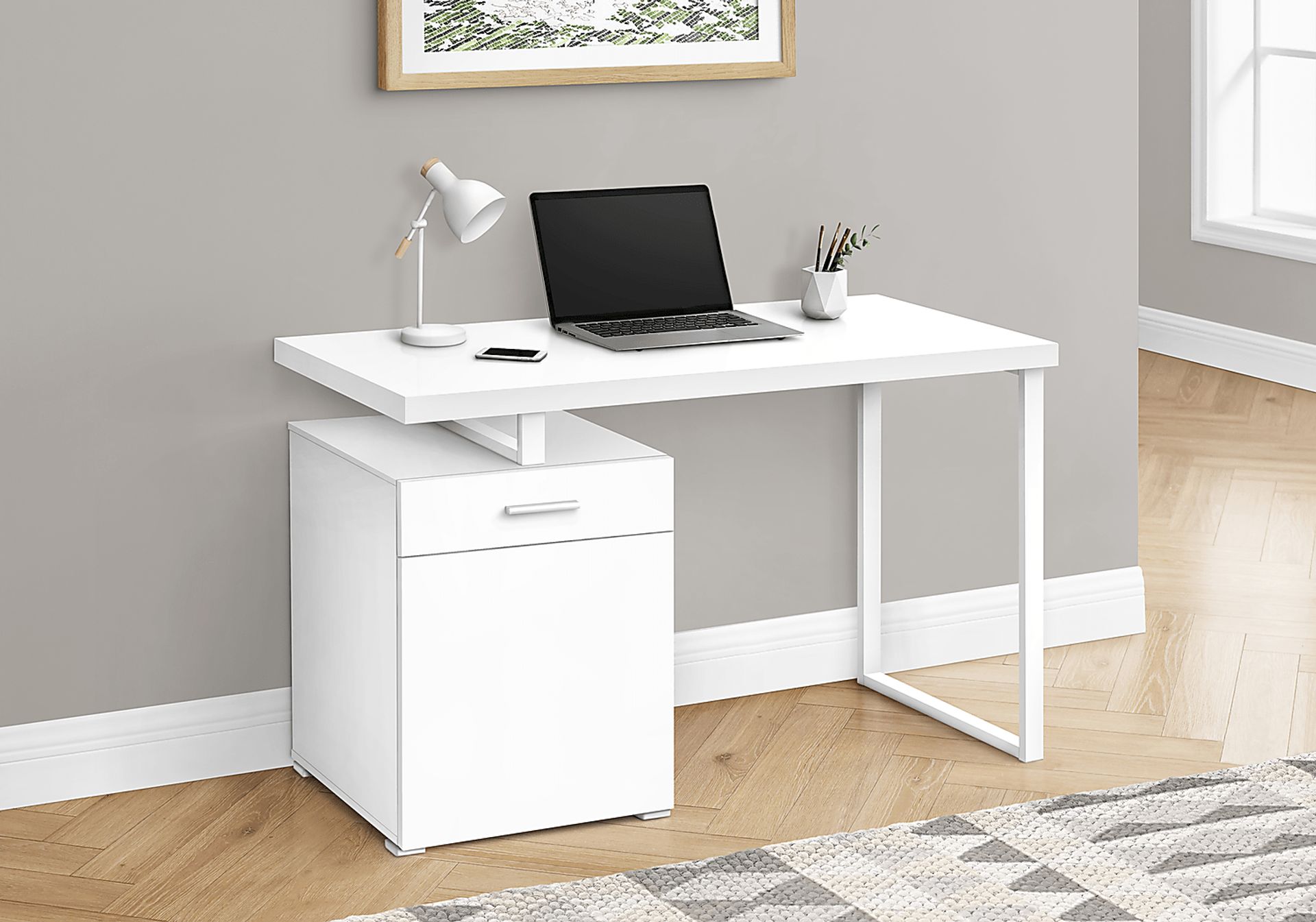 Washita White Desk - Image 3
