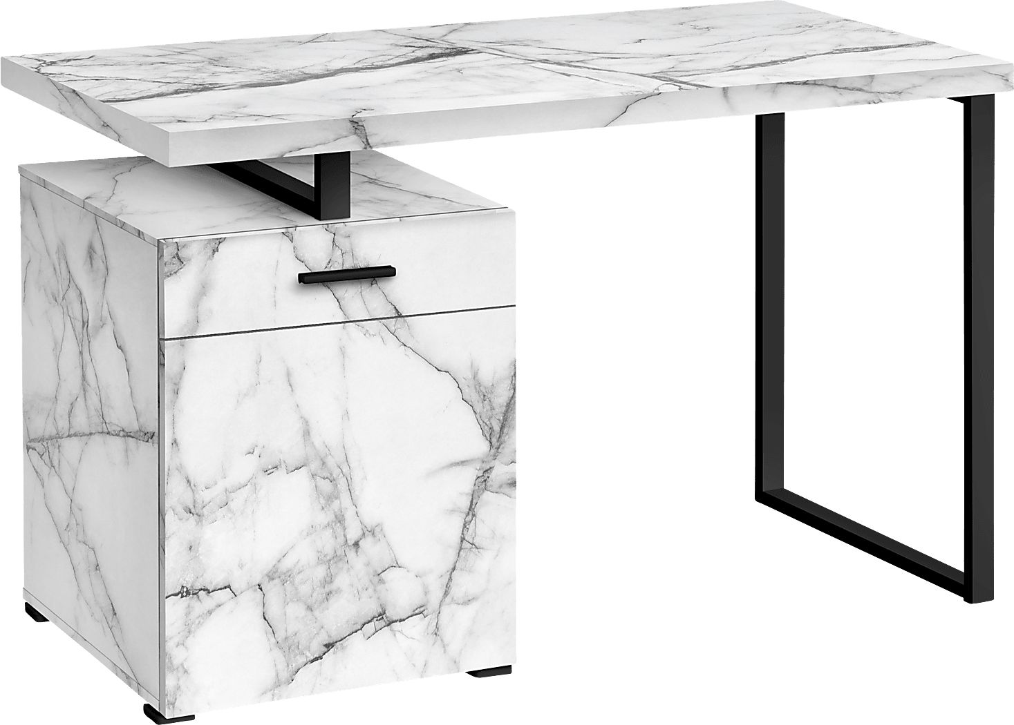 Washita White Marble Desk