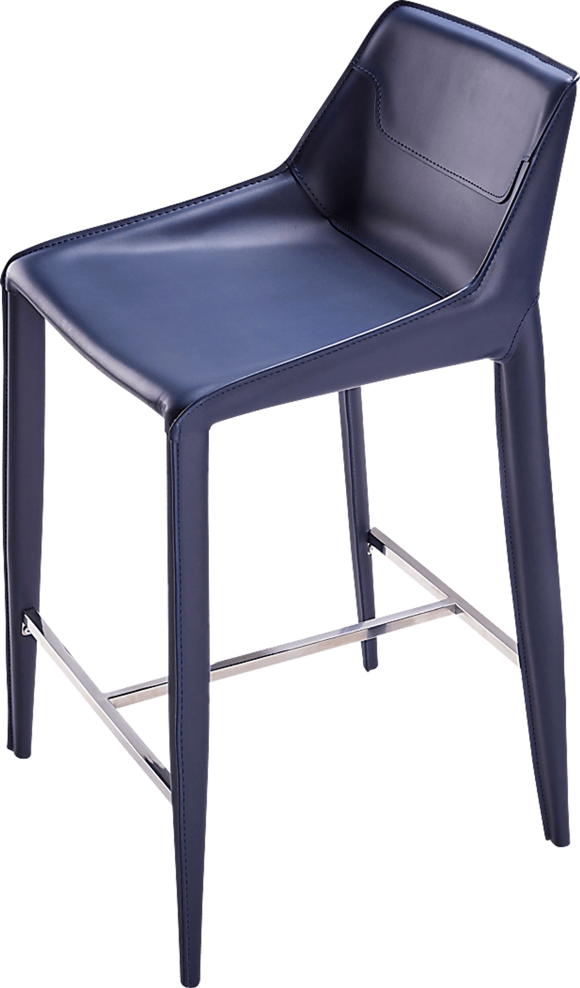 Wasil Navy Barstool - Image 2