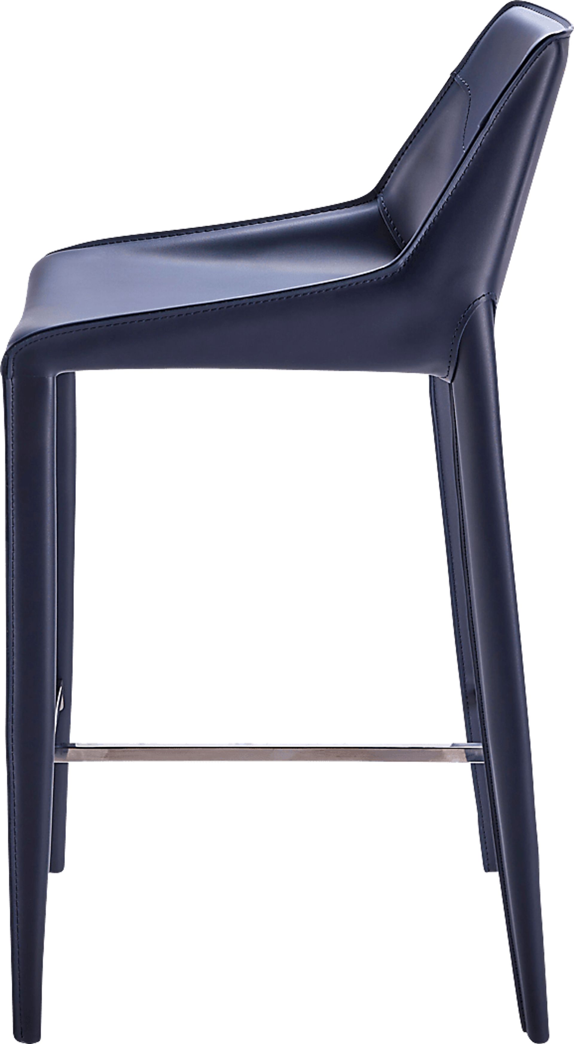Wasil Navy Barstool - Image 3