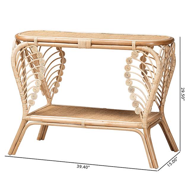 Wasilla Brown Console Table - Thumbnail - Image 9