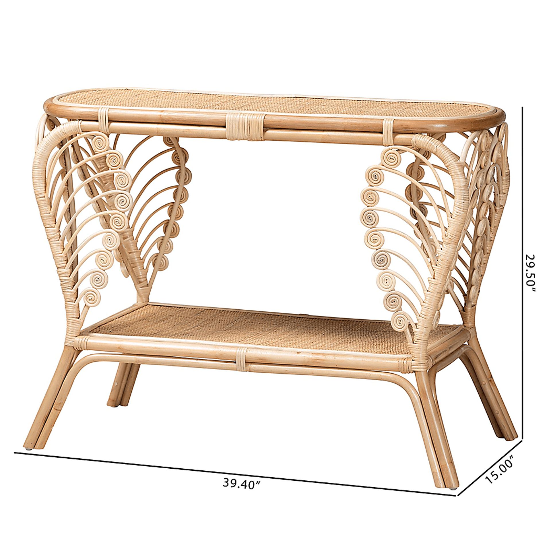 Wasilla Brown Console Table - Image 9