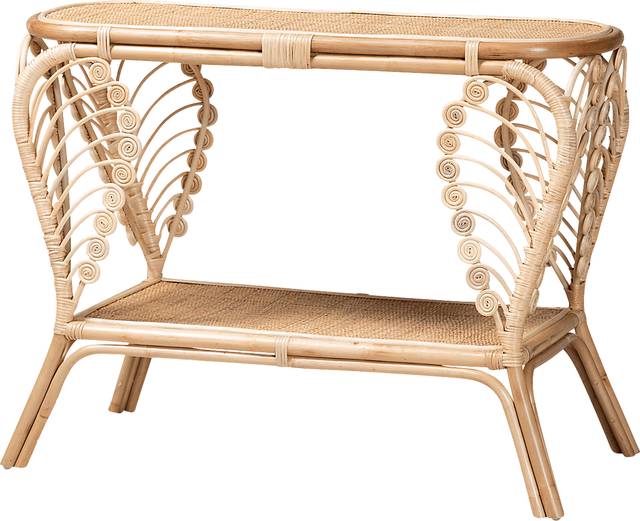 Wasilla Brown Console Table - Thumbnail - Image 1