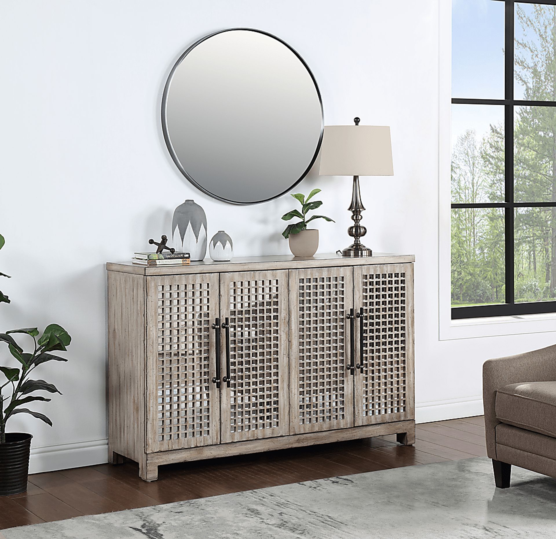 Watauga Beige Credenza - Image 2