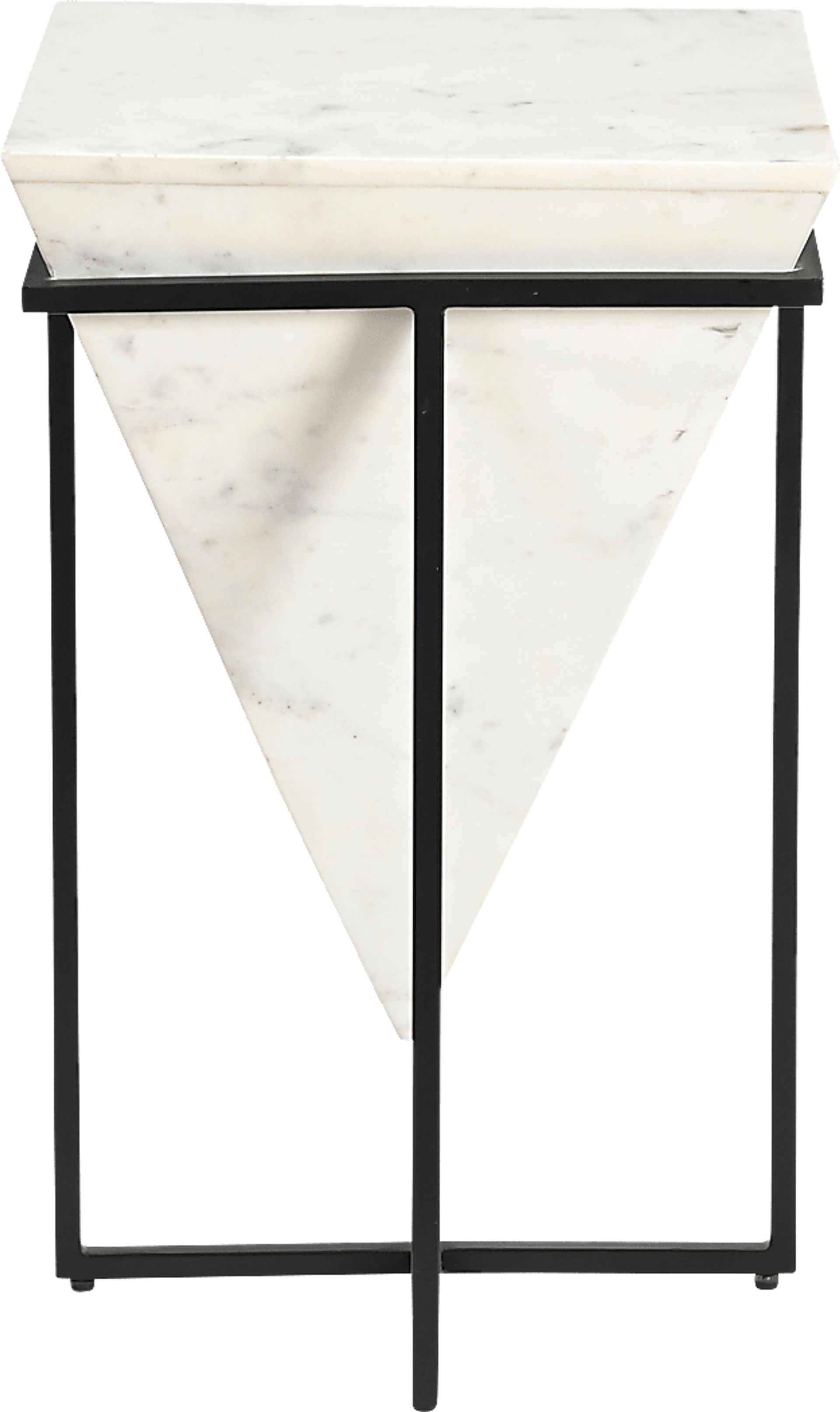 Watchells White Accent Table - Image 3