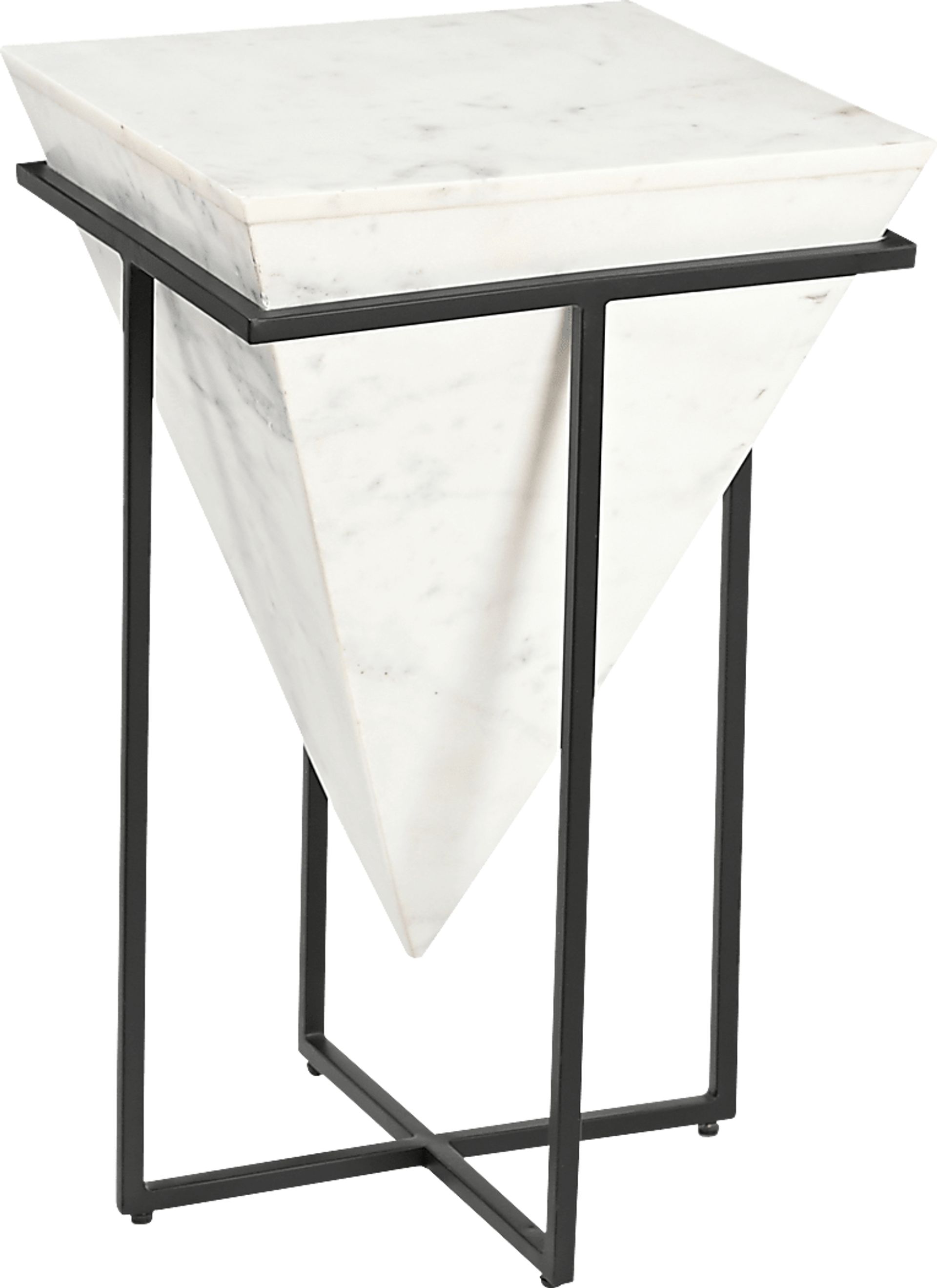 Watchells White Accent Table - Image 1