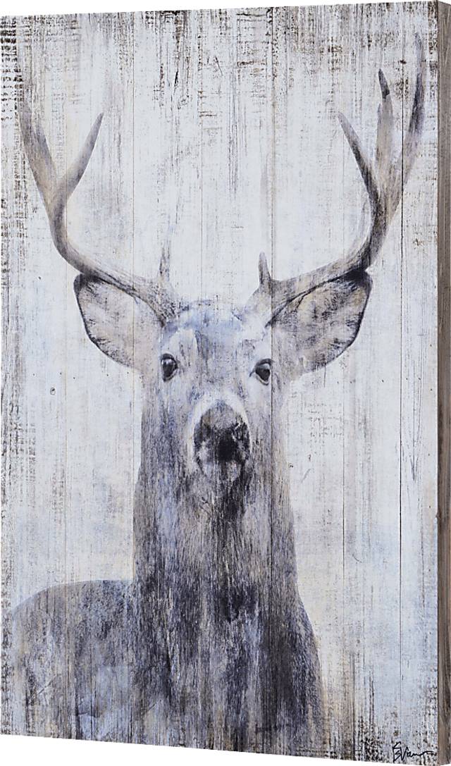 Watchful Deer Brown Artwork - Thumbnail - Image 2