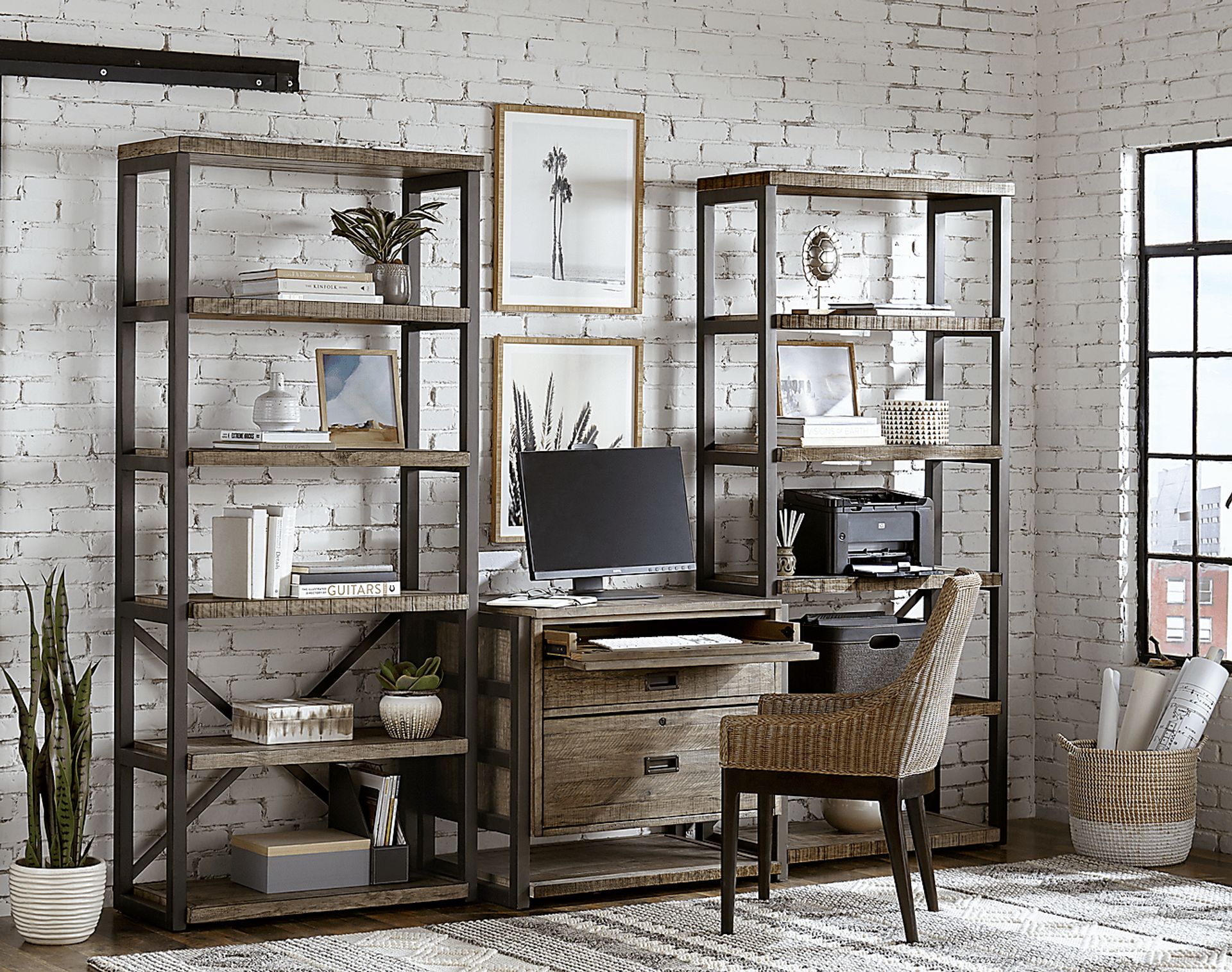 Water Mill 2 Pc Bookcase Set - Image 3