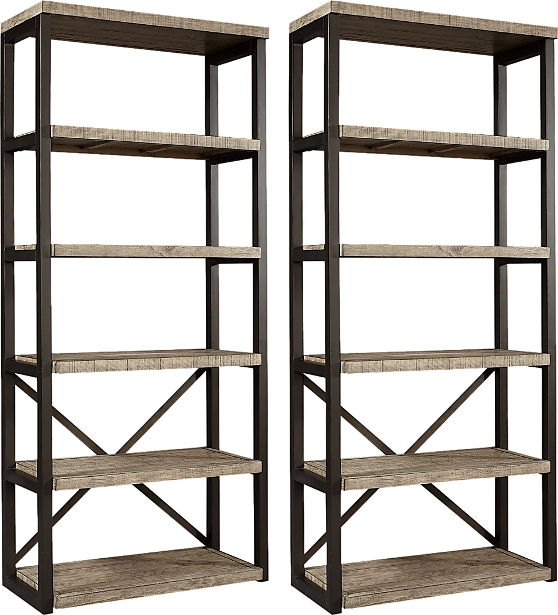Water Mill 2 Pc Bookcase Set - Image 1