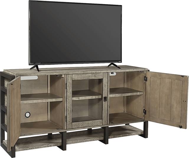 Water Mill Gray 65 in. Console - Thumbnail - Image 2