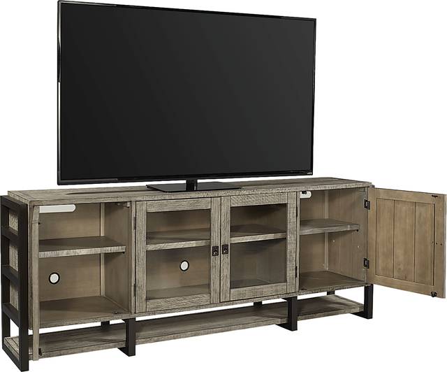 Water Mill Gray 85 in. Console - Thumbnail - Image 2