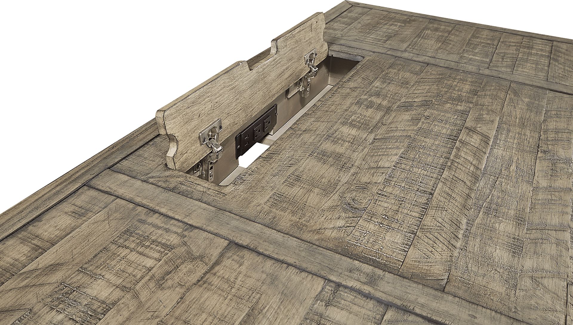 Water Mill Gray Adjustable Desk - Image 4