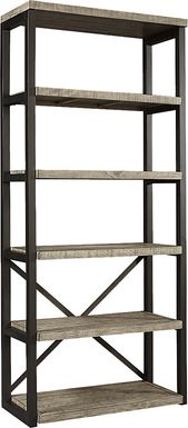 Water Mill Gray Bookcase