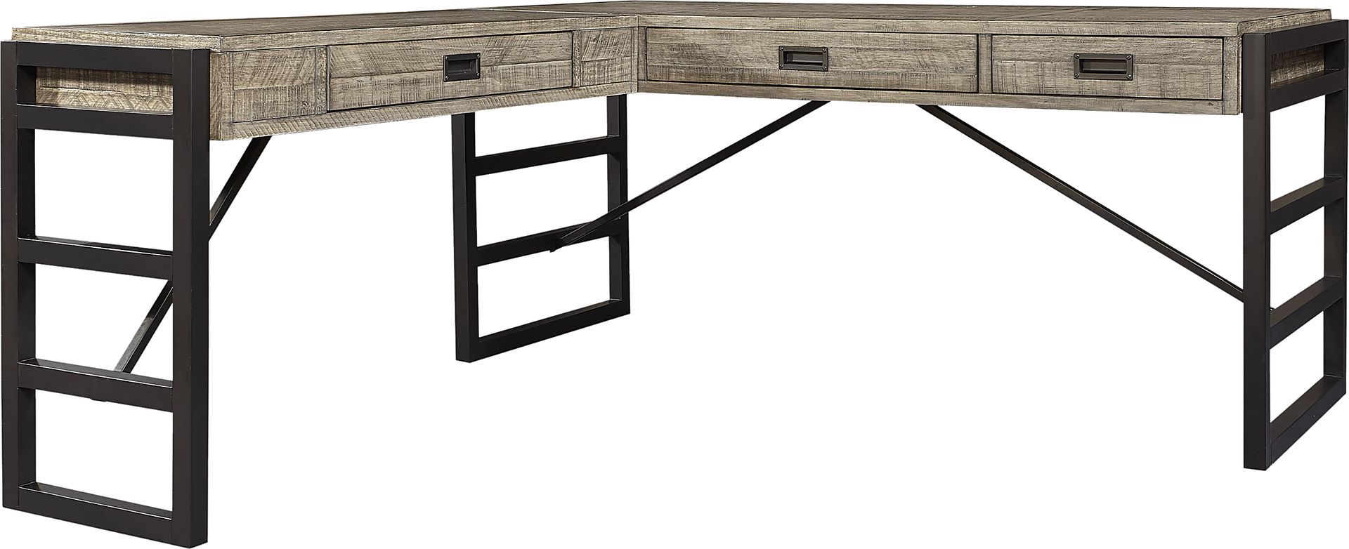 Water Mill Gray Desk - Image 2